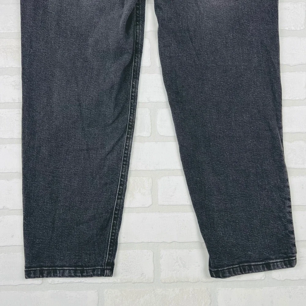 Wild‎ Fable Girls Size 10 (14-16) Black High Rise Mom Jeans
